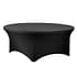Black Round Table Cover